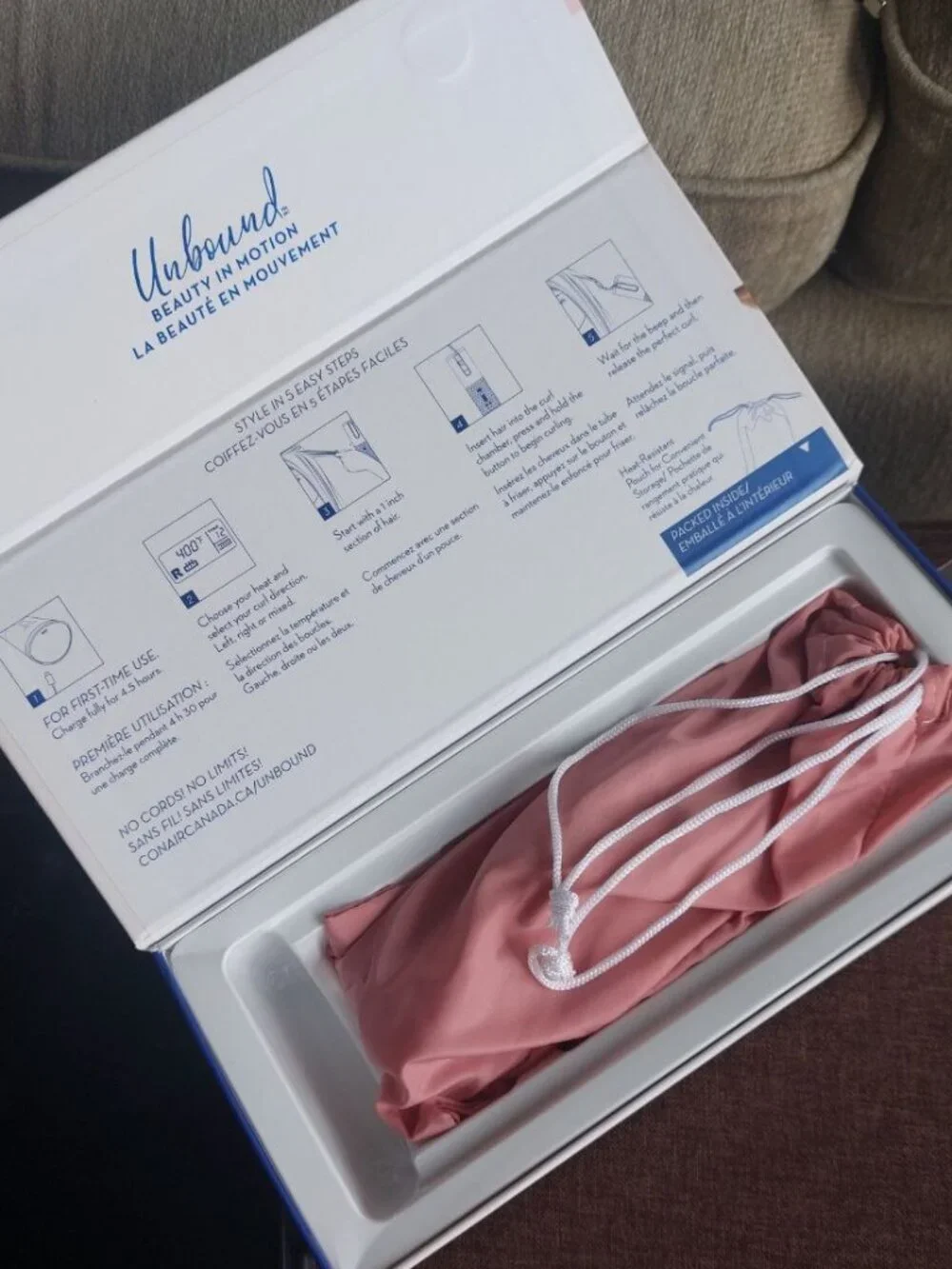 Conair Unbound Cordless Auto Curler - Picture 2 of 2